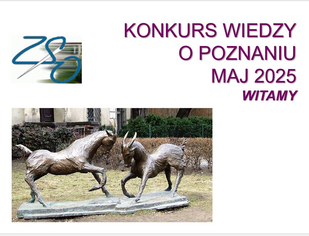 Konkurs wiedzy o Poznaniu – maj’2025