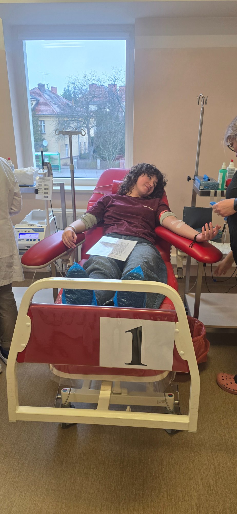 Wyjście do Regionalnego Centrum Krwiodawstwa i Kwiolecznictwa w Poznaniu celem oddania krwi.