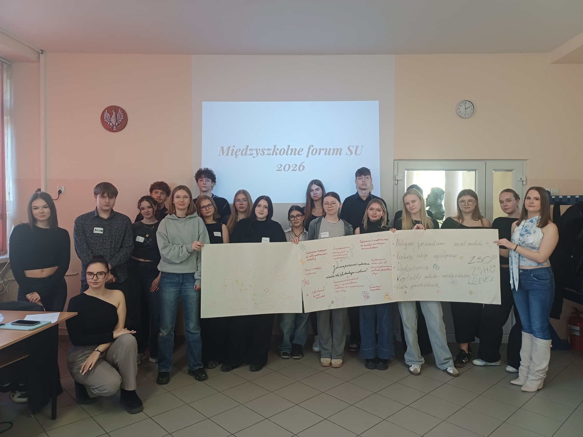 I Międzyszkolne Forum Samorządów Uczniowskich.