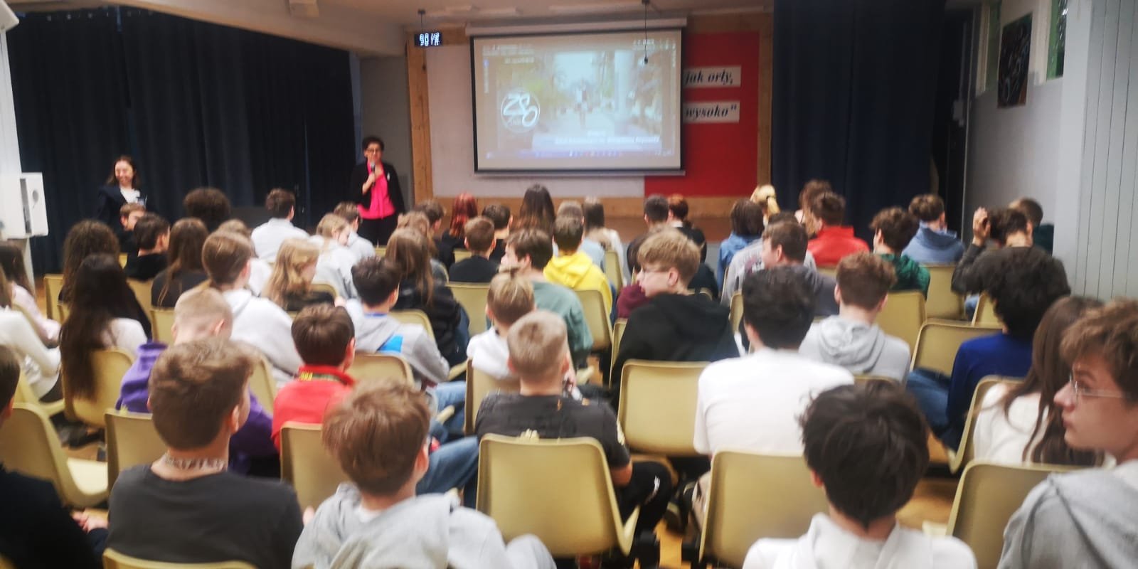 Udział w szkolnym Tygodniu Karier w Szkole Podstawowej nr 35 w Poznaniu.