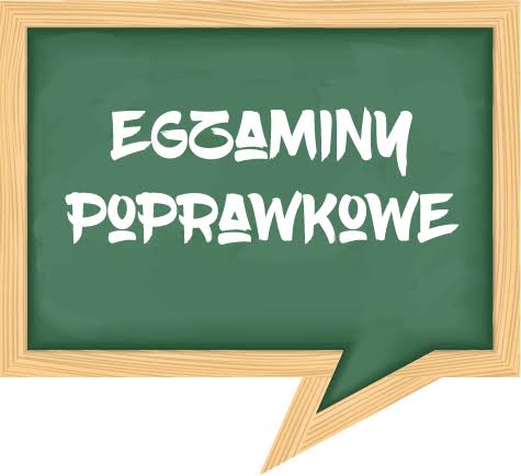 EGZAMINY POPRAWKOWE – harmonogram